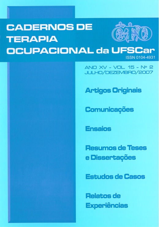 					Visualizar v. 15 n. 2 (2007)
				