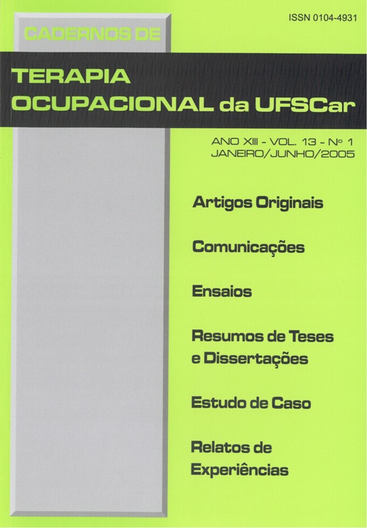 					Visualizar v. 13 n. 1 (2005)
				