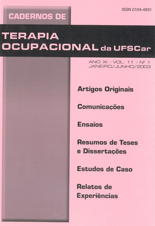 					Visualizar v. 11 n. 1 (2003)
				