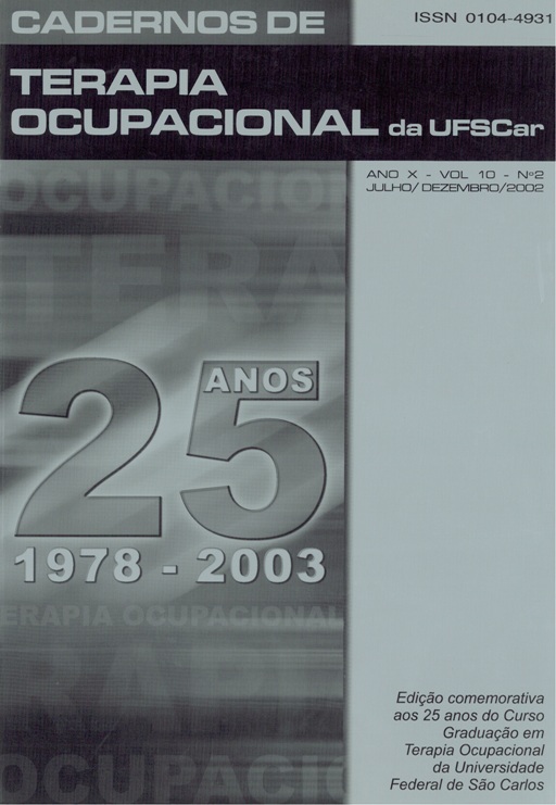 					Visualizar v. 10 n. 2 (2002)
				