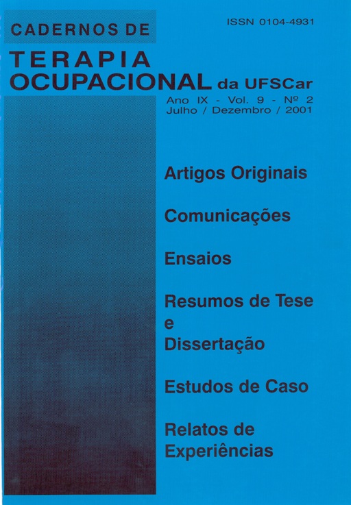 					Visualizar v. 9 n. 2 (2001)
				