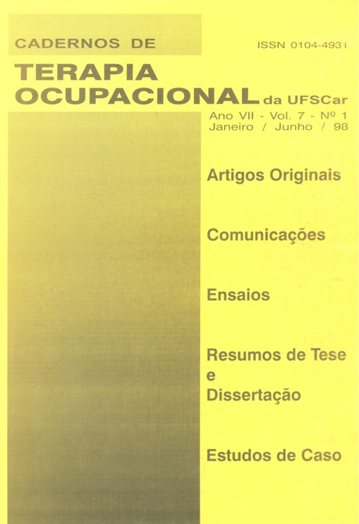 					Visualizar v. 7 n. 1 (1998)
				