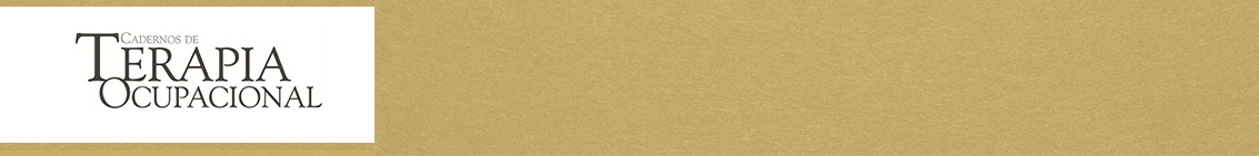 Cadernos de Terapia Ocupacional